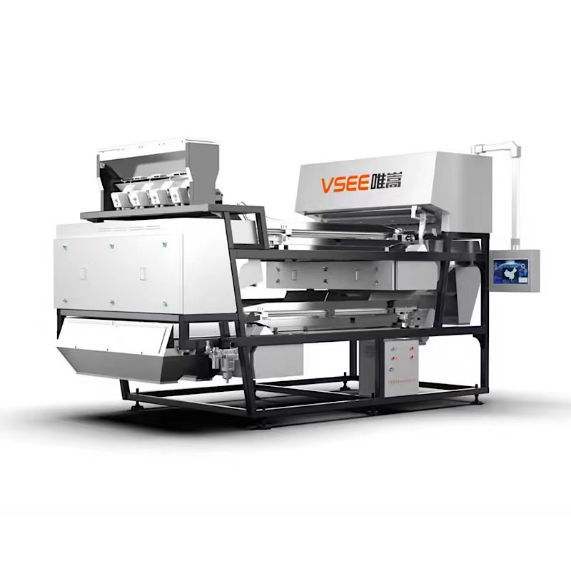 Frozen blueberry intelligent sorting machine with AI deep learning function